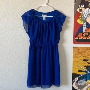 Sweet Storm: Royal Blue Dress